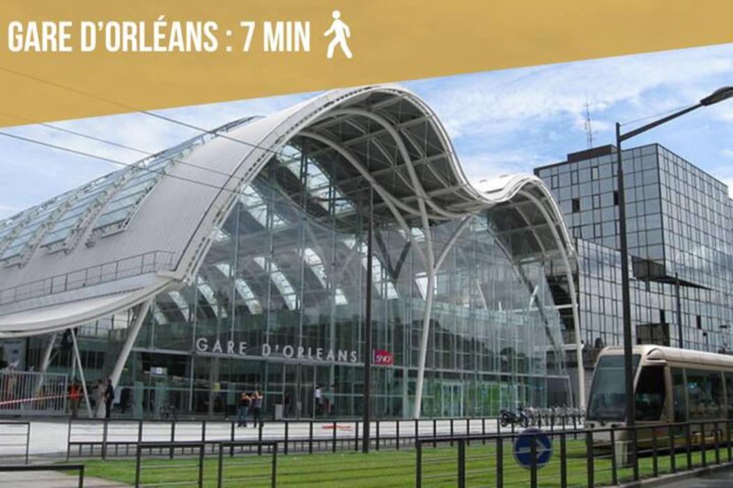 Апартаменты T2 Gare + Parking Орлеан Экстерьер фото