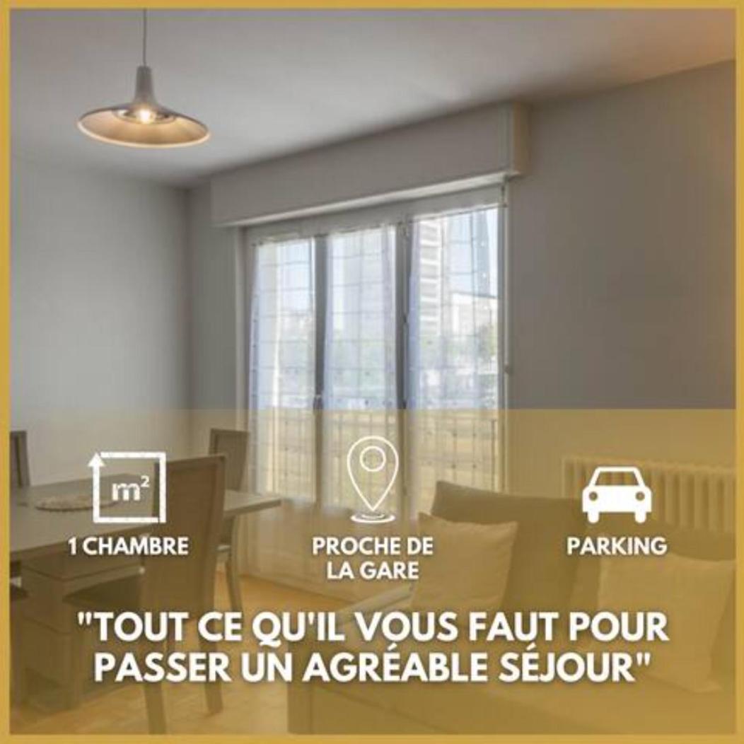 Апартаменты T2 Gare + Parking Орлеан Экстерьер фото